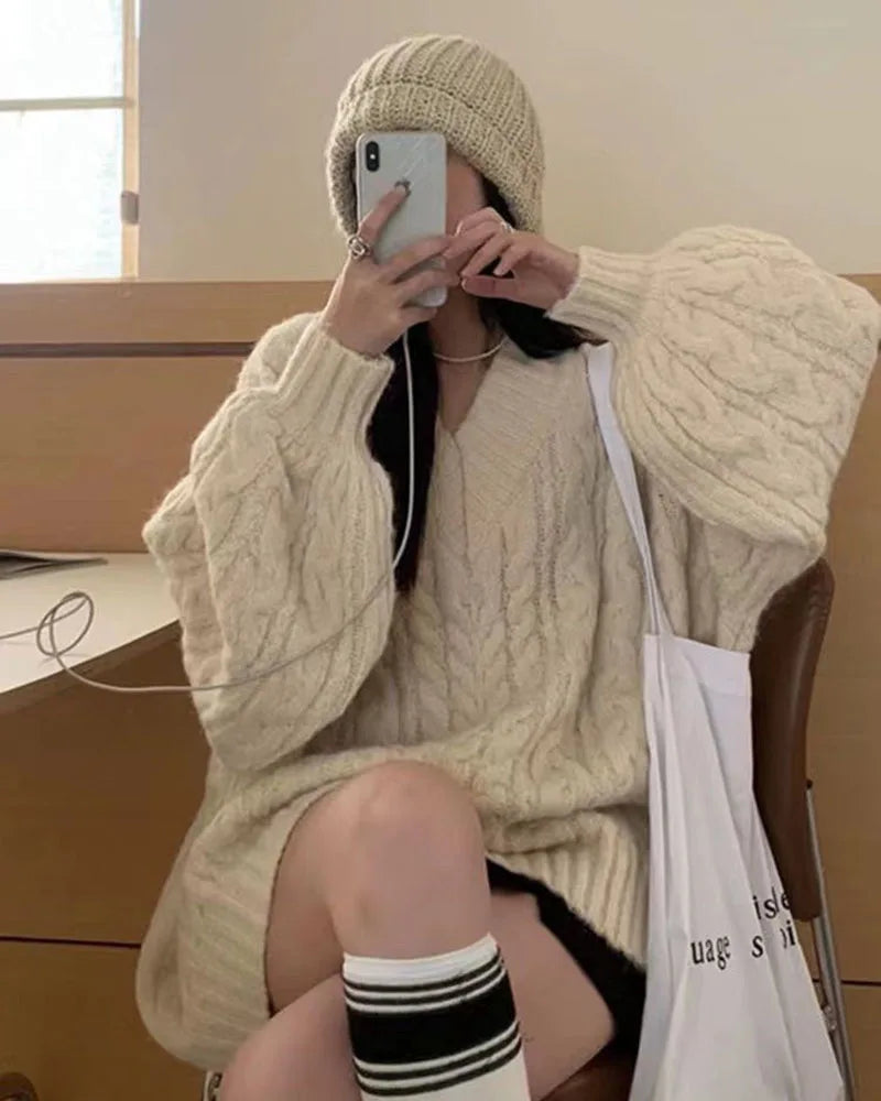 Sweater Harajuku  Knitted Pullovers