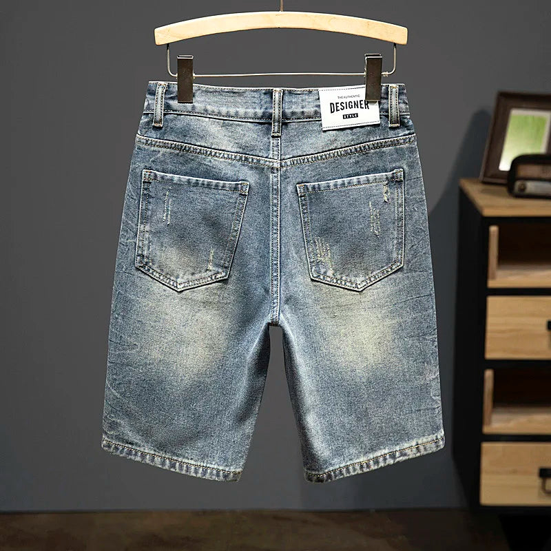 Fashion Vintage Denim Shorts