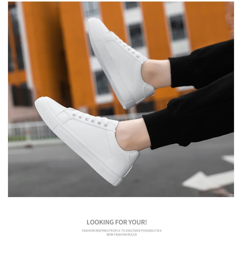 White / Black Men Shoes
