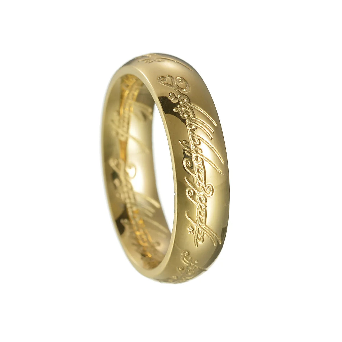 'RINGS OF POWER' 3D Carved Engraving Rings