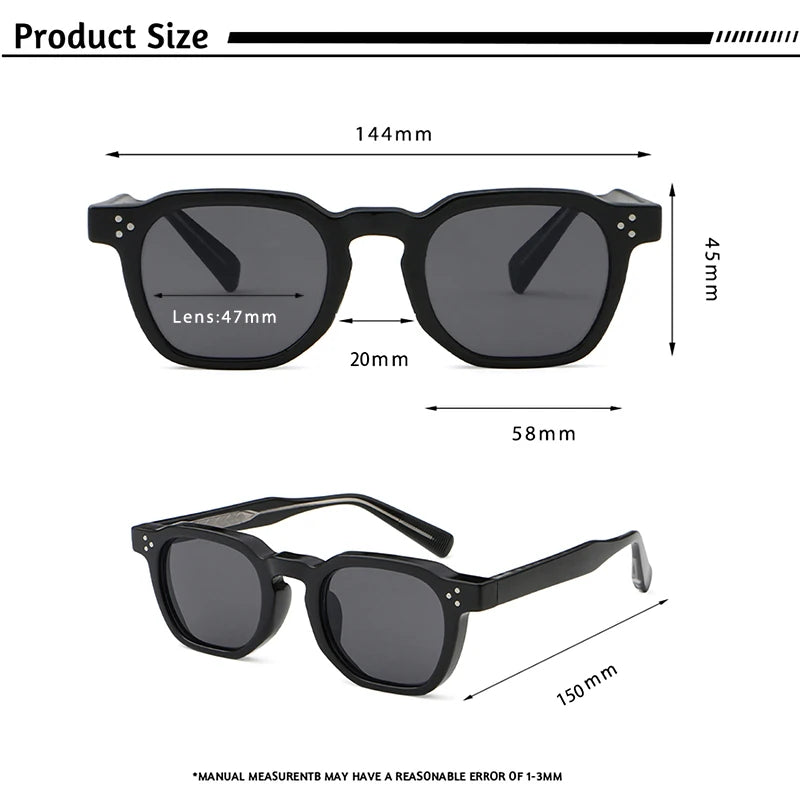CATERSIDE Retro Punk  Sunglasses