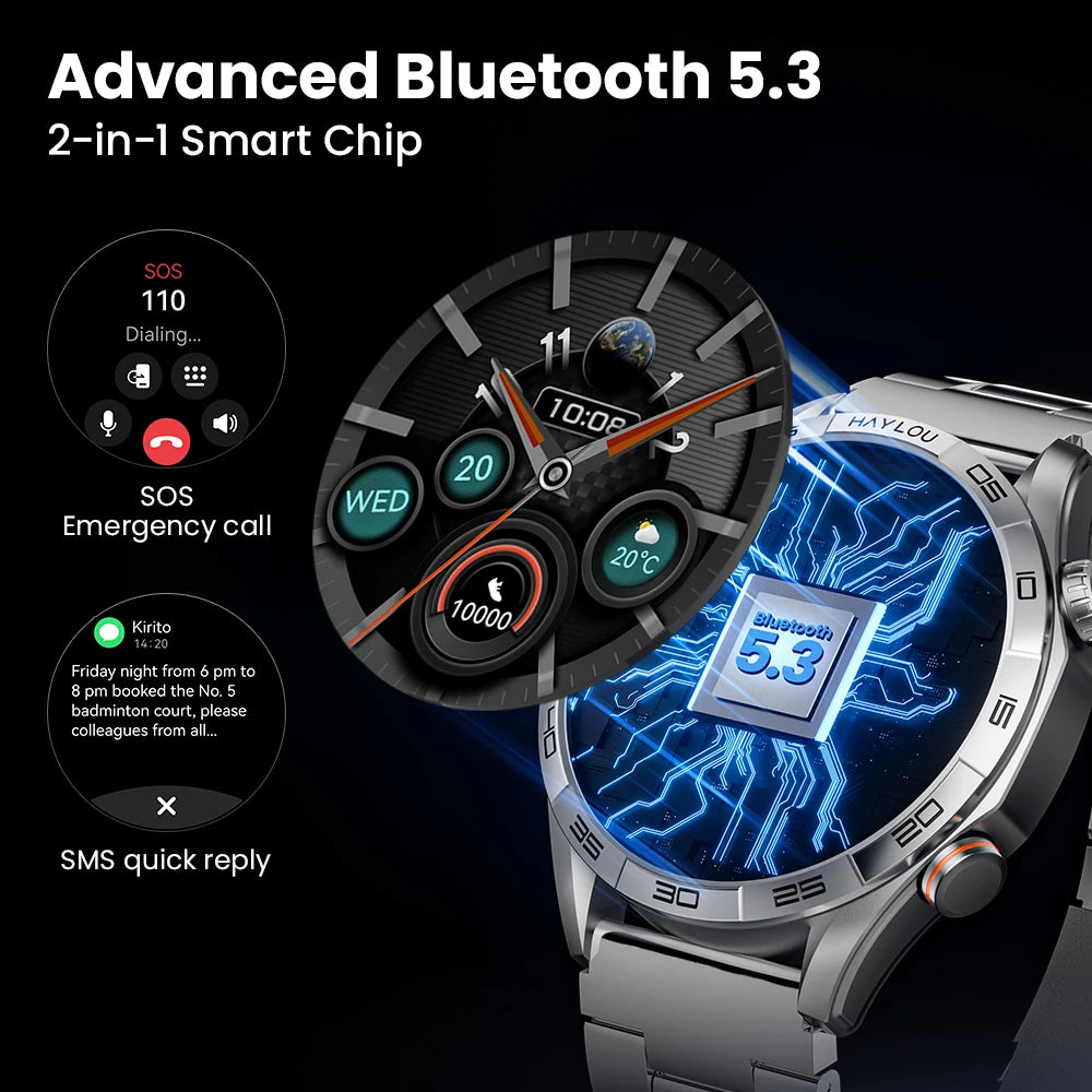 HAYLOU Solar 5 Voice Calling Smartwatch