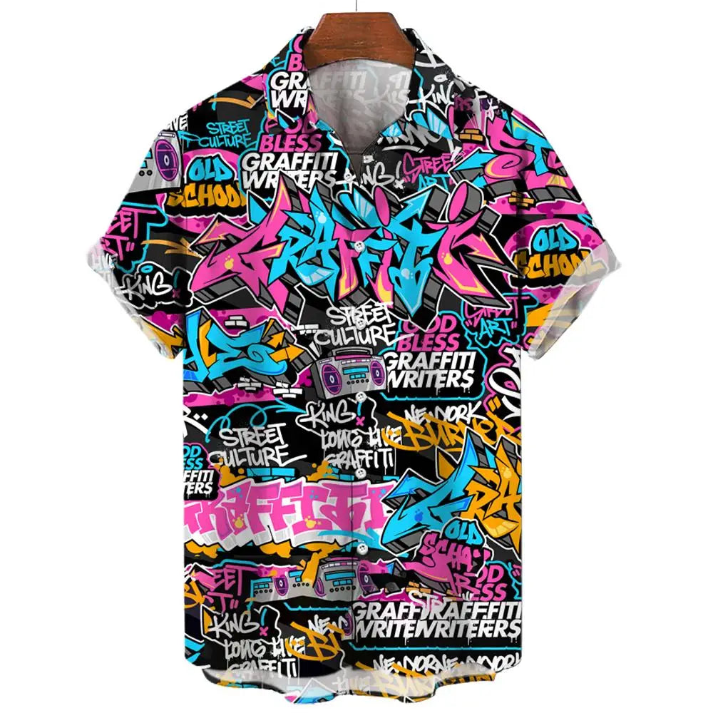 Hawaiian Shirt Short-Sleeved Shirt