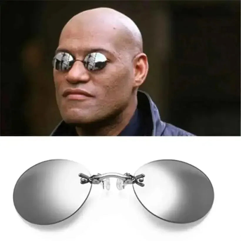 Clip On Nose Glasses  Matrix Morpheus Sunglasses