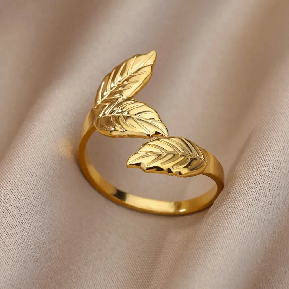Gold Color Luxury Classic rings