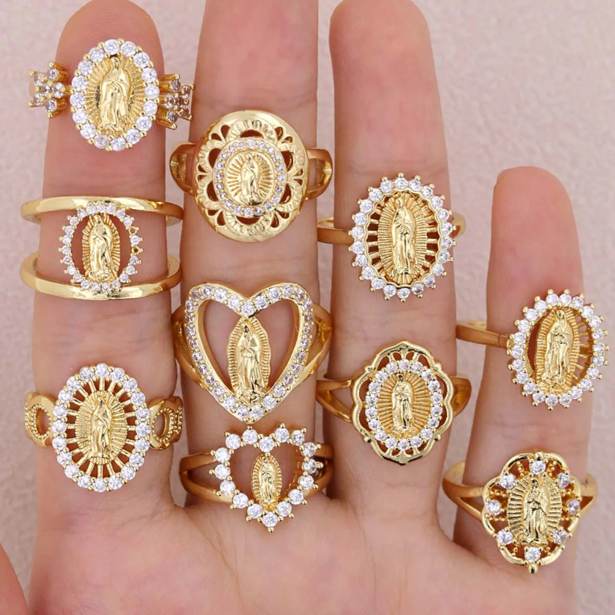 Virgin Mary Rings