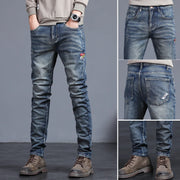 Embroidered  Stretch Vintage Street Denim jeans