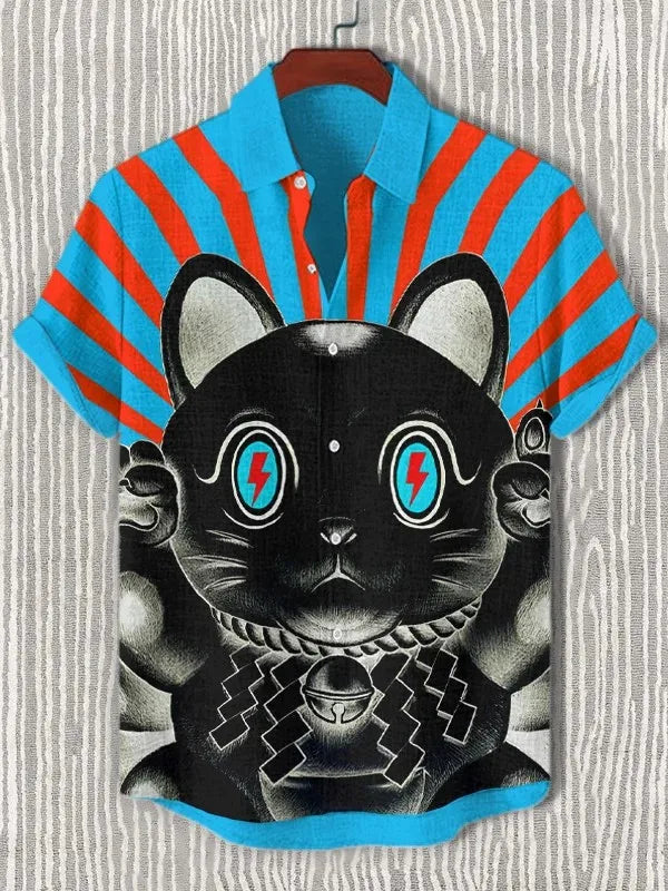 Lapel Art Graphics Hawaiian Shirts