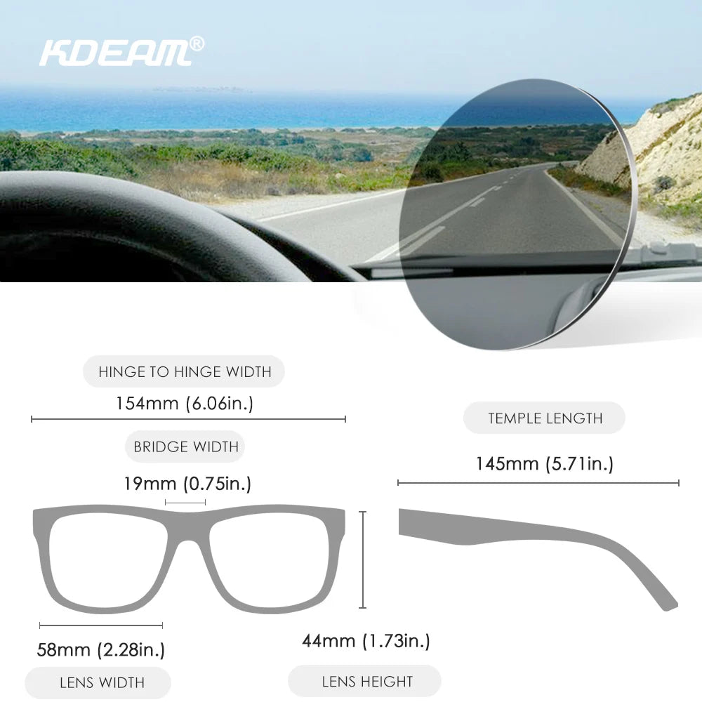 KDEAM Polarized Sunglasses