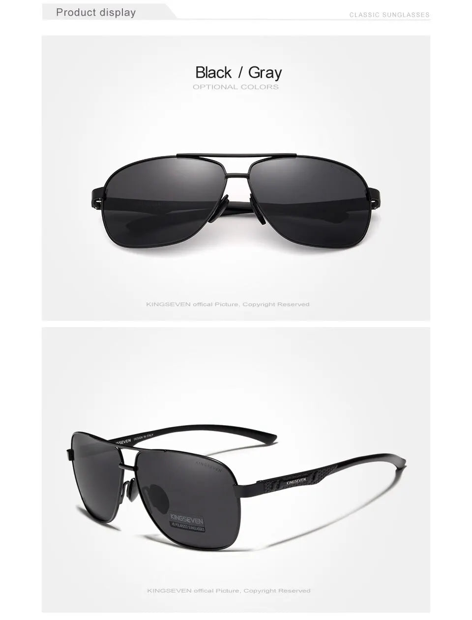 KINGSEVEN 2024 Polarized  Sunglasses