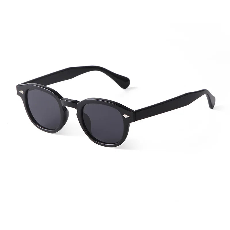Vintage Fashion Shell Round Sunglasses