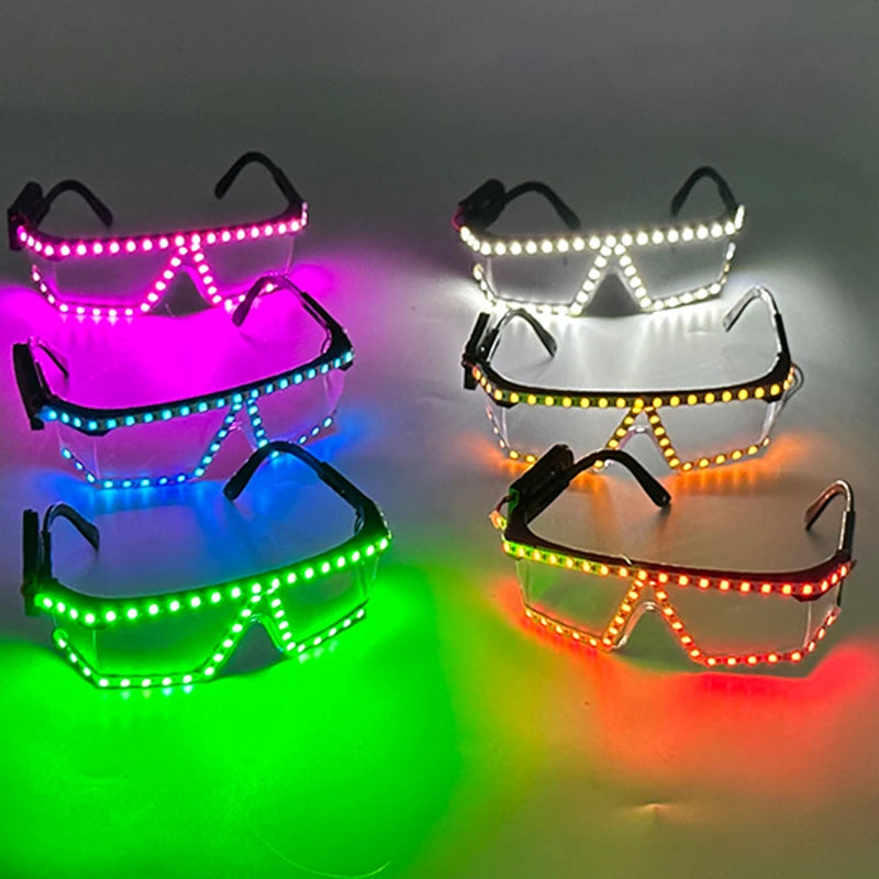 LED Glow In The Dark glasses