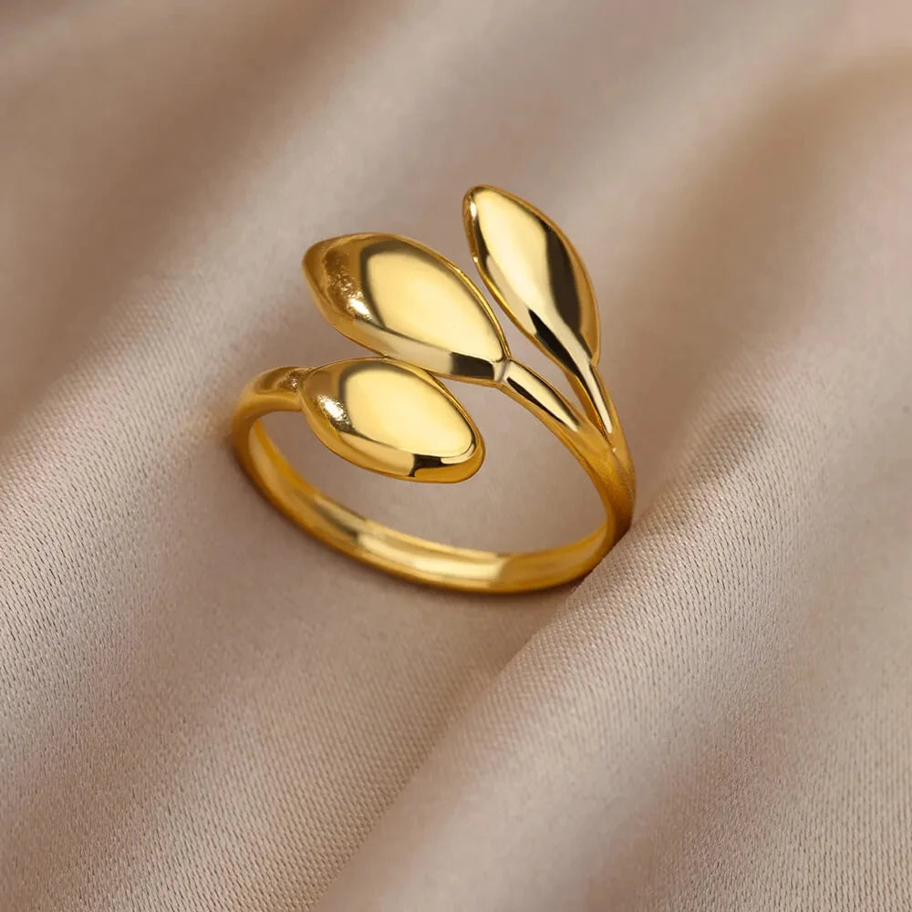 Gold Color Luxury Classic rings