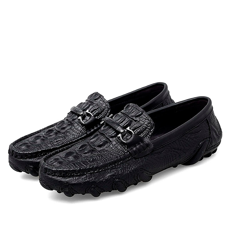 Leather Crocodile Shoes