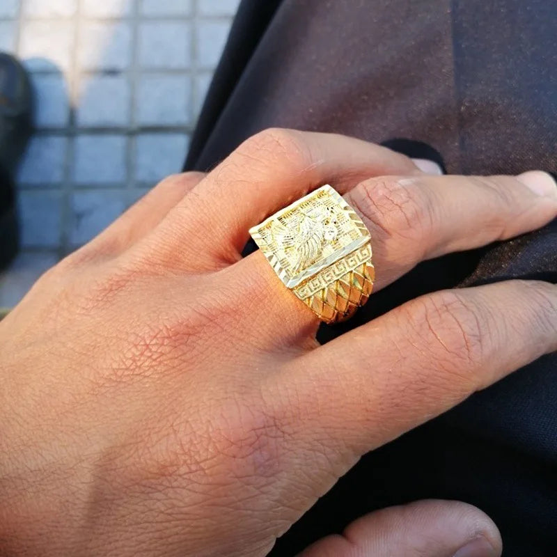 Eagle Enamel Rings