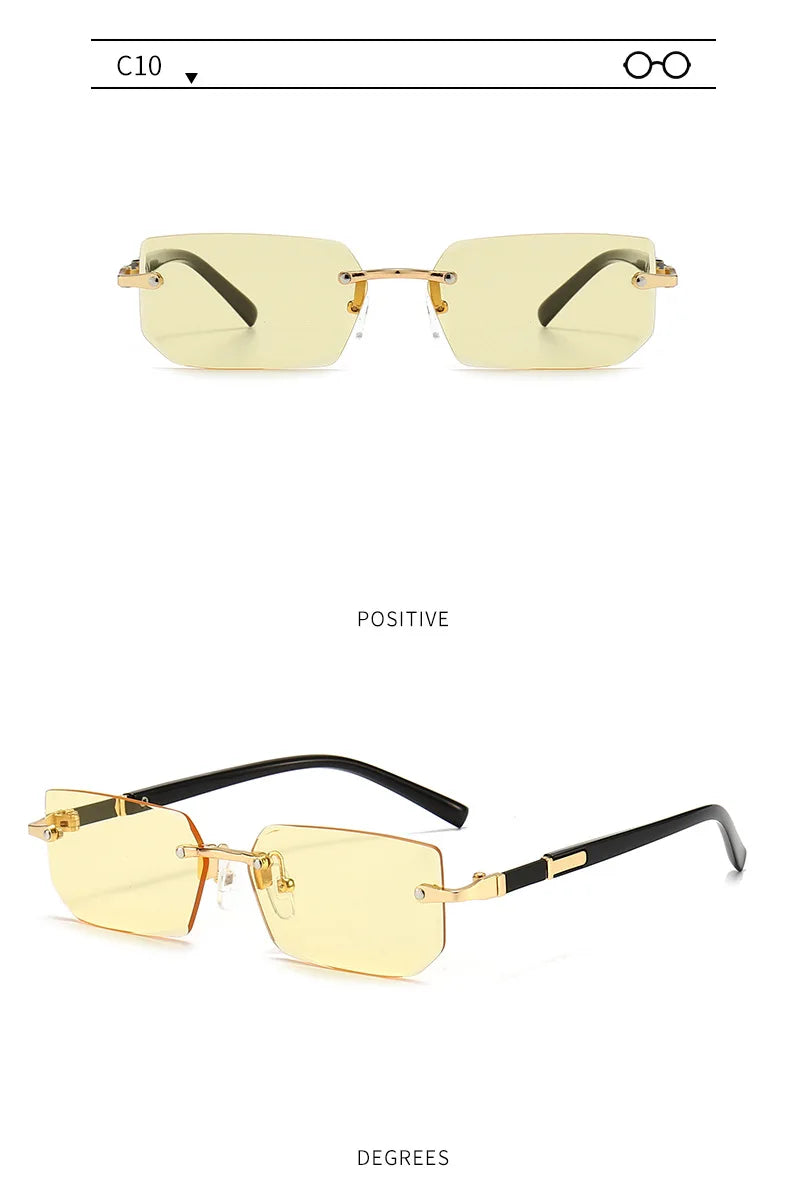 Rimless Sunglasses