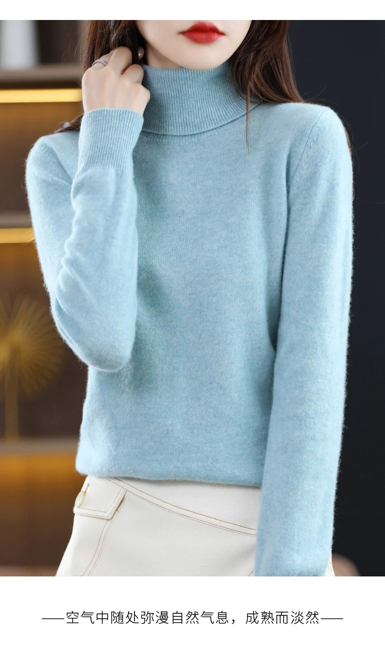 Merino Wool Cashmere Sweater / Jumper