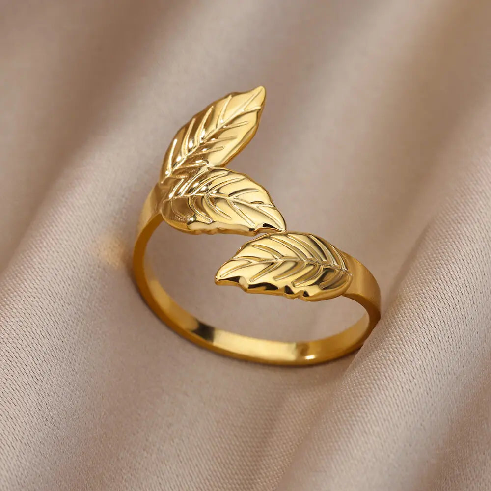 Gold Color Luxury Classic rings