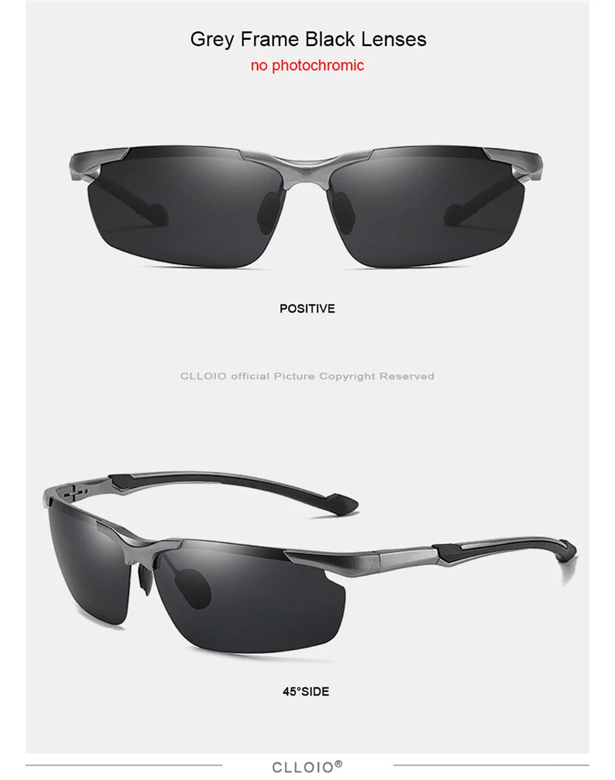 CLLOIO Aluminum Polarized Sunglasses