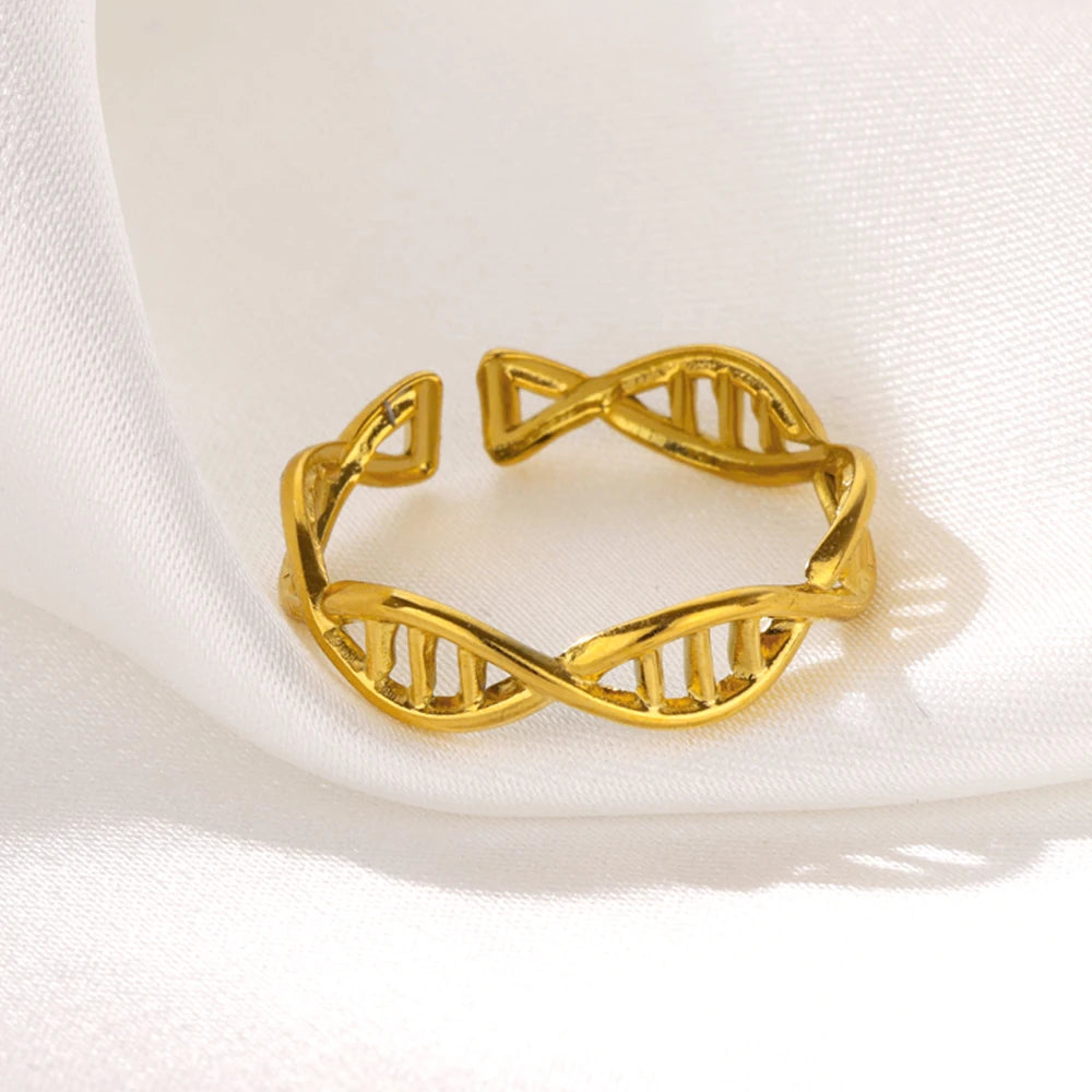 DNA Spiral Open Rings