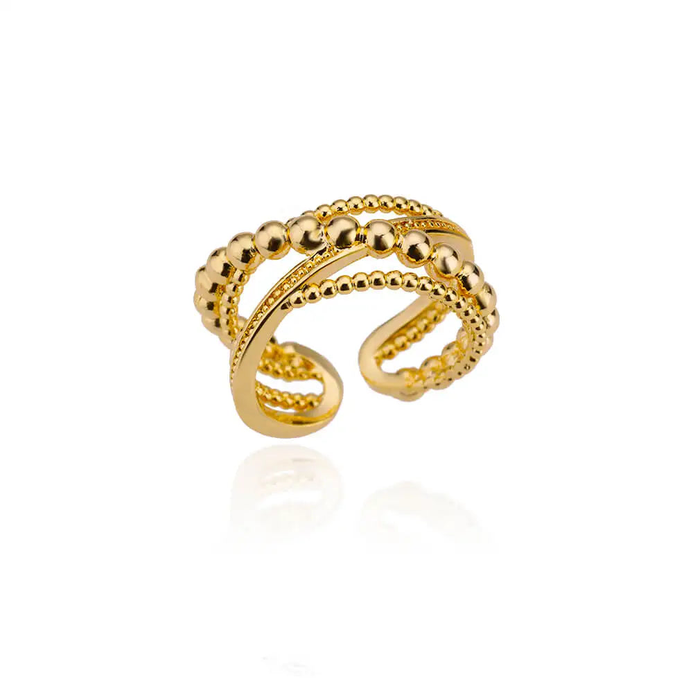 Gold Color Luxury Classic rings