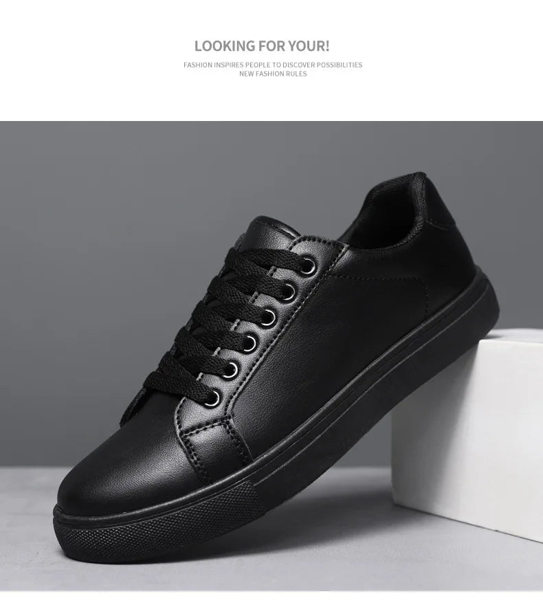 White / Black Men Shoes