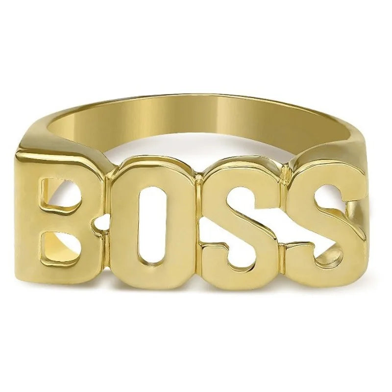 Boss Hollow Ring