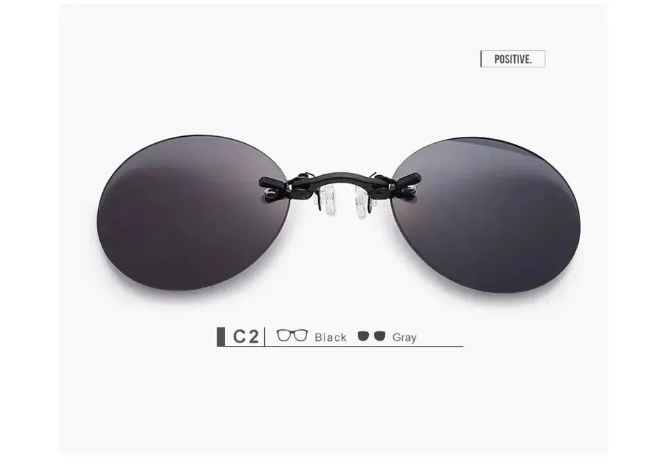 Clip On Nose Glasses  Matrix Morpheus Sunglasses