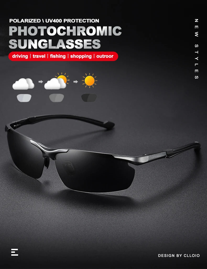 CLLOIO Aluminum Polarized Sunglasses