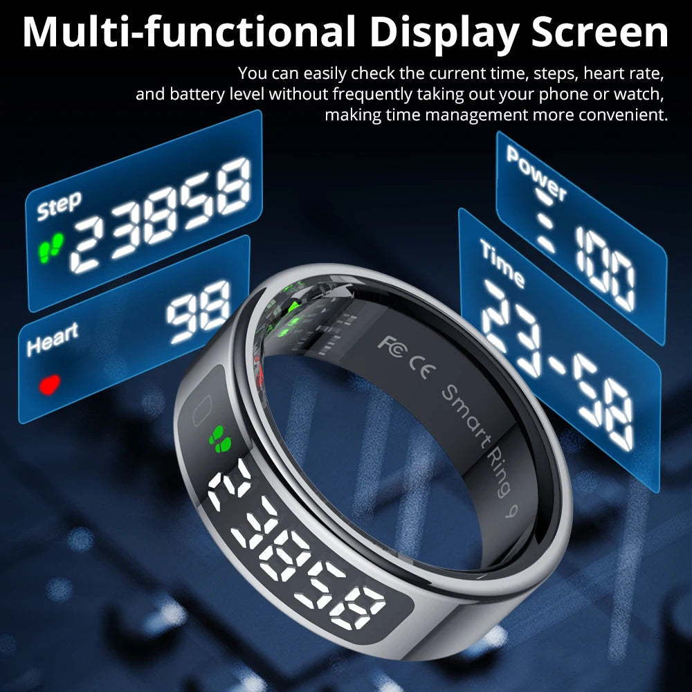 COLMI R12 Smart Ring with Display Screen and Touch