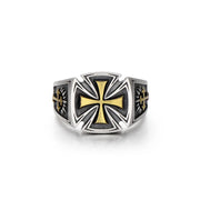 Retro Croix de Guerre Ring