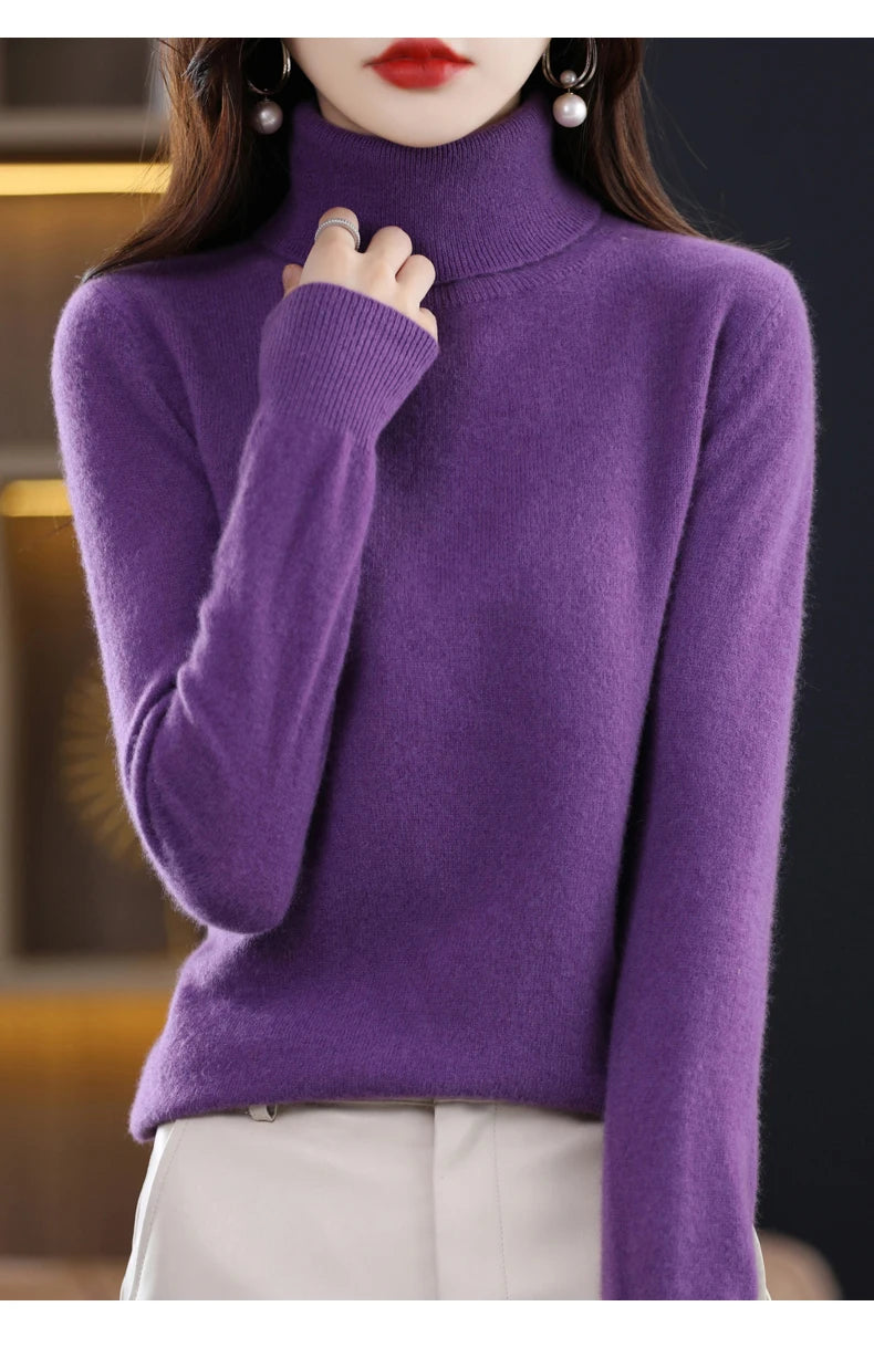 Merino Wool Cashmere Sweater / Jumper