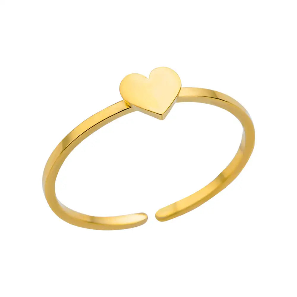 Gold Color Luxury Classic rings