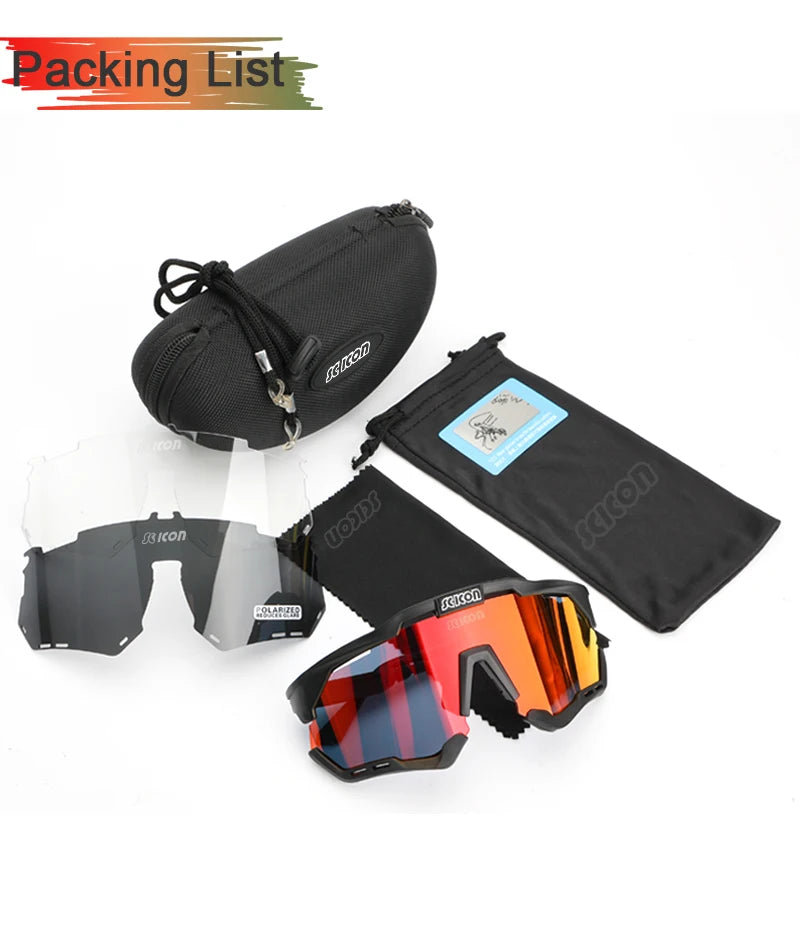 SCICON Polarized Cycling Glasses