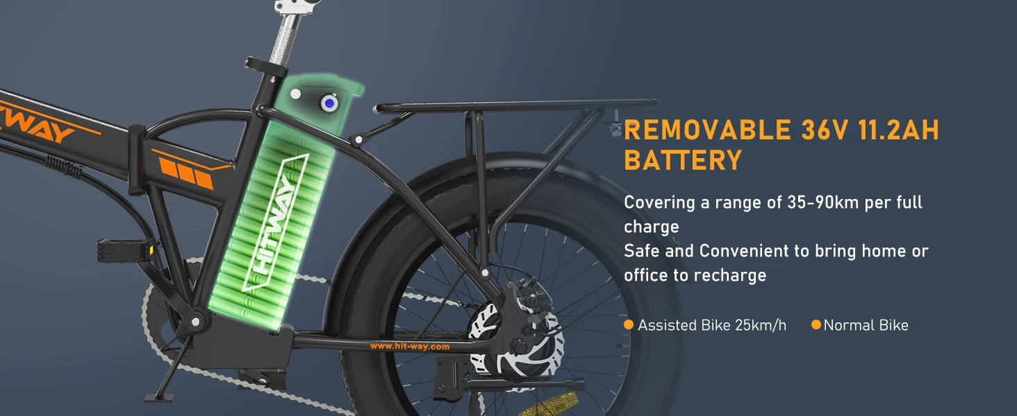 HITWAY Folding Electric Bike