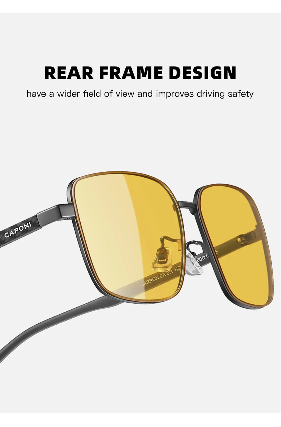 CAPONI Night Vision Sunglass