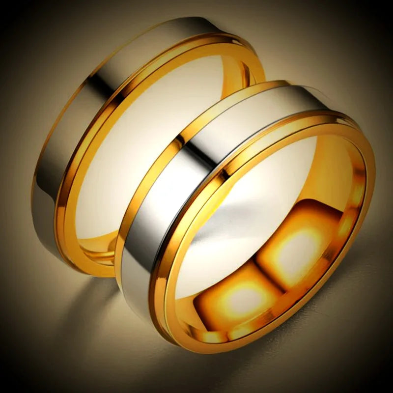 Ramos Stainless Steel Wedding Rings