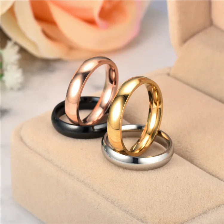 Titanium  Wedding Rings Stainless Steel