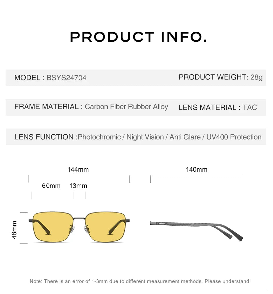 CAPONI Night Vision Sunglass