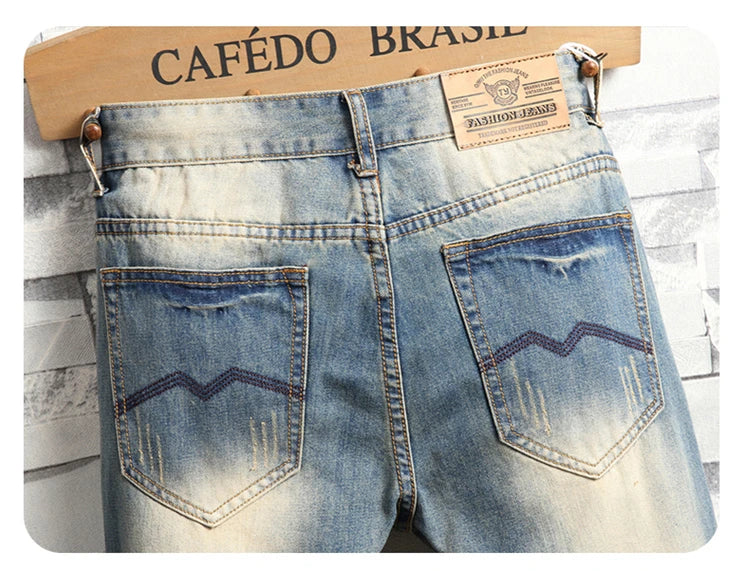 Distressed Ripped Jeans