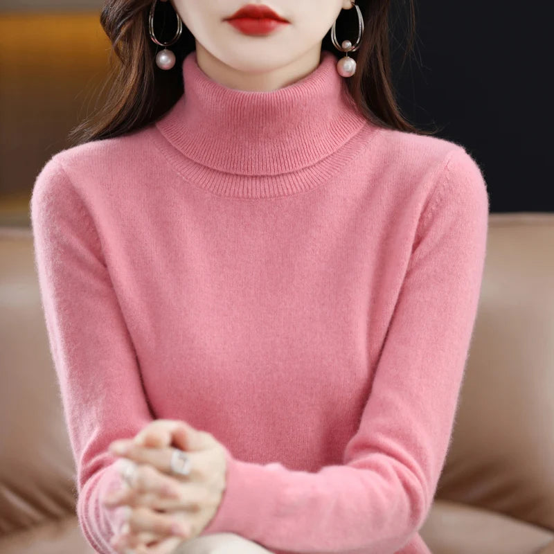 Merino Wool Cashmere Sweater / Jumper