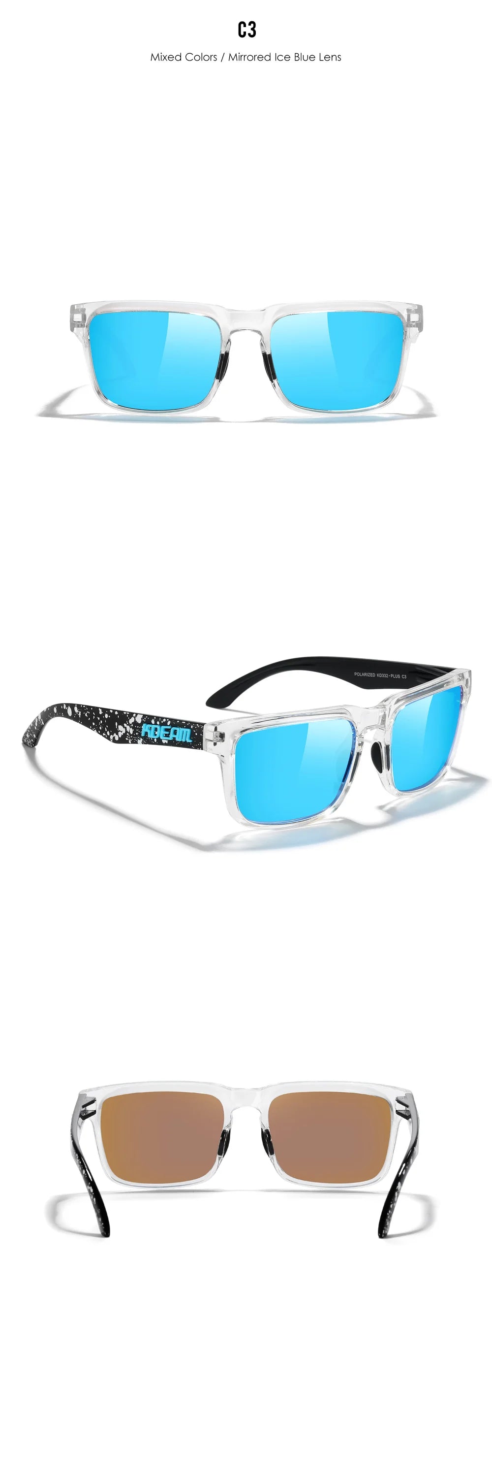 KDEAM Polarized Sunglasses