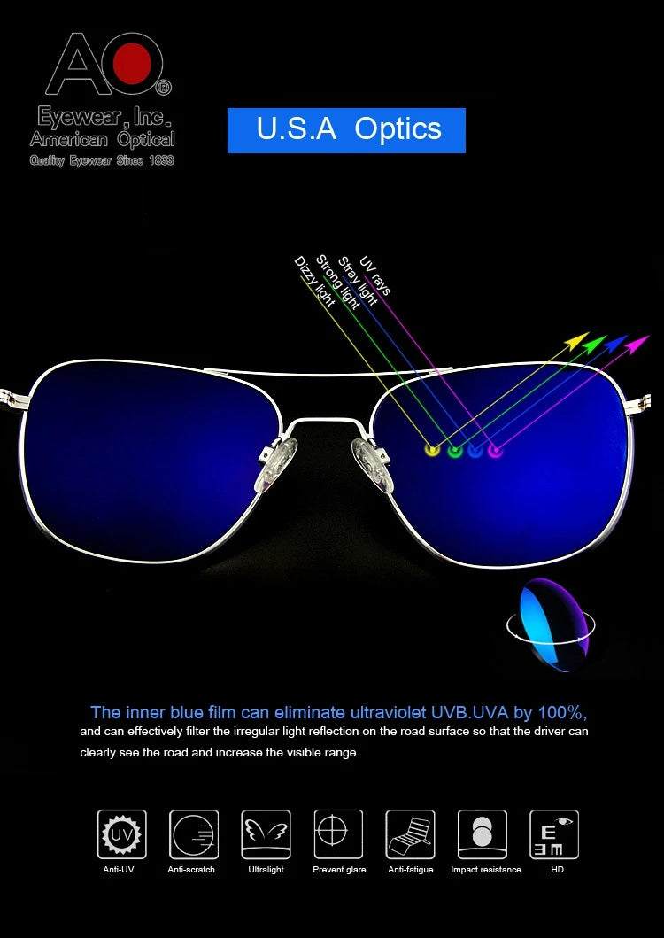 Pilot AO Sunglasses