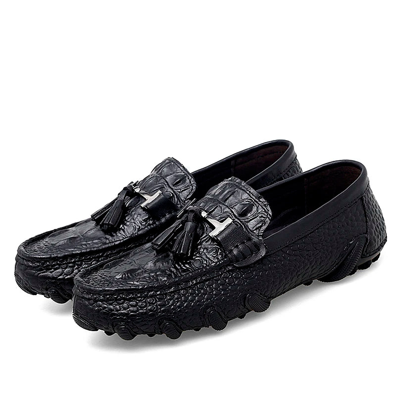 Leather Crocodile Shoes