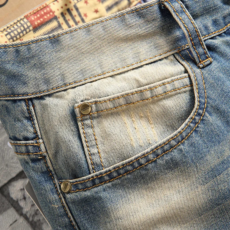 Distressed Ripped Jeans