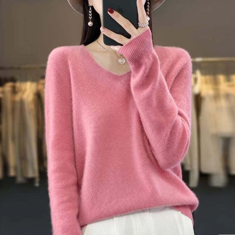 100% pure wool cashmere sweater