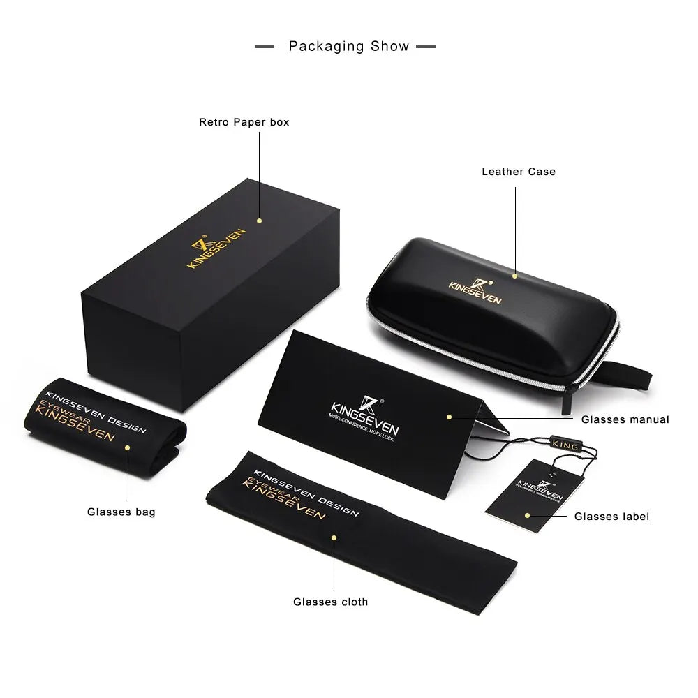 KINGSEVEN 2024 Polarized  Sunglasses