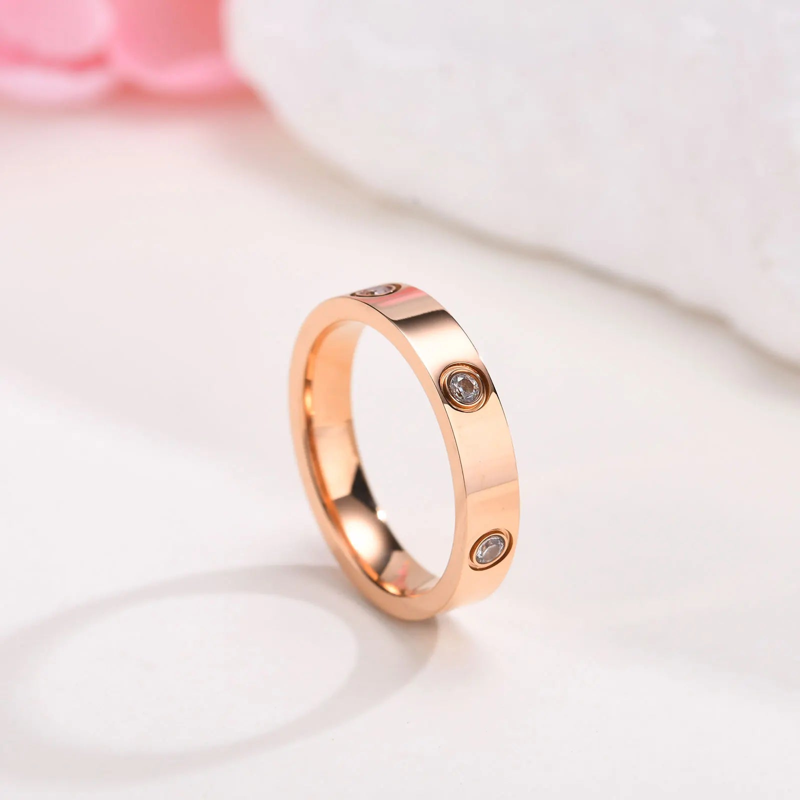 18k Gold Plated / Stainless Steel Wedding rings