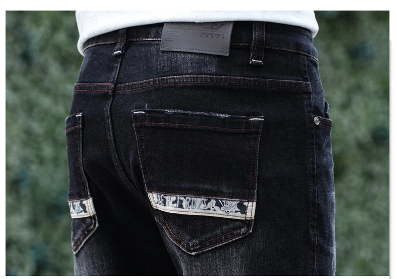 Stretch Denim Shorts