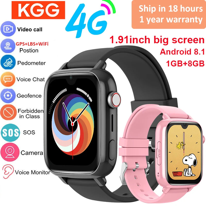 Kids 4G Smart Watch